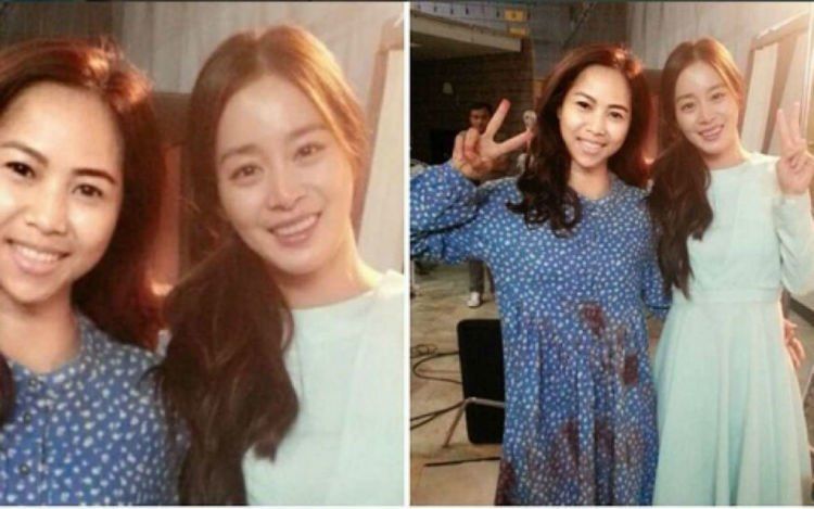 Yannie Kim bersama Kim Tae Hee