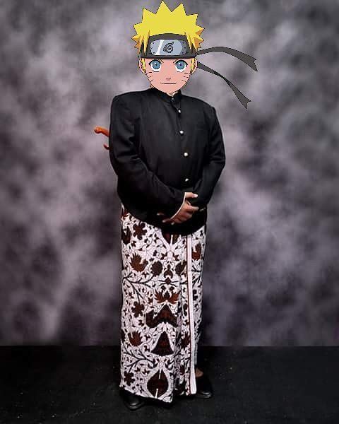 Naruto dan pakaian adat jawa