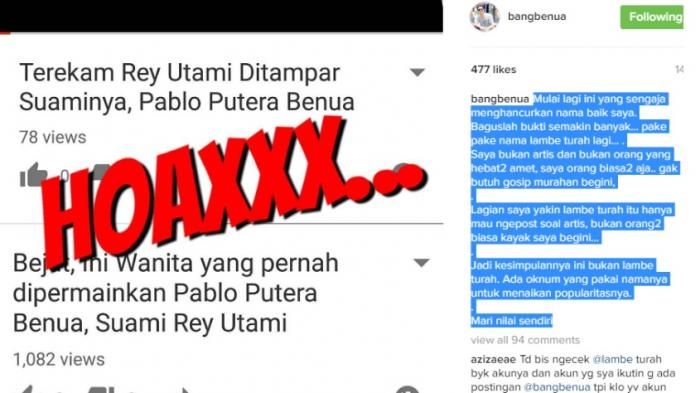 Video tersebut adalah hoax