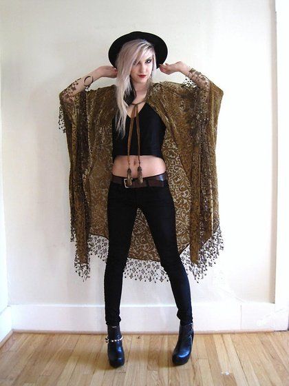 Black boho