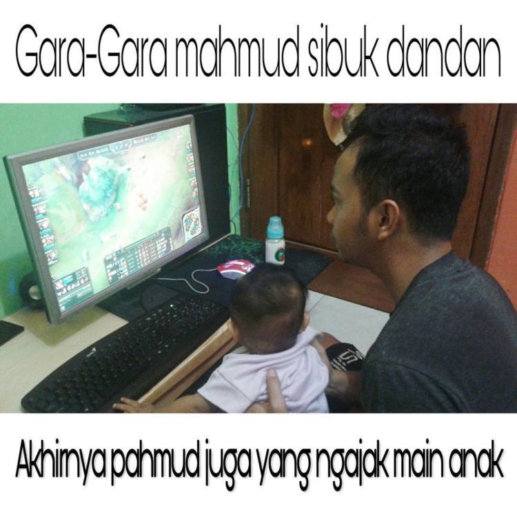 Diajak main game online :(