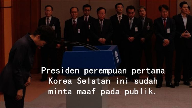 Ibu Presiden sudah meminta maaf.