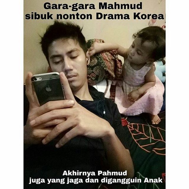 Anaknya jangan dicuekin mas