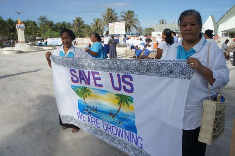 Penduduk Kiribati yang sebentar lagi kehilangan negara pulaunya