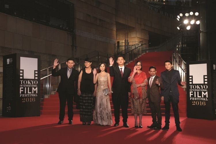 Kru dan pemain Salawaku di TIFF 2016.