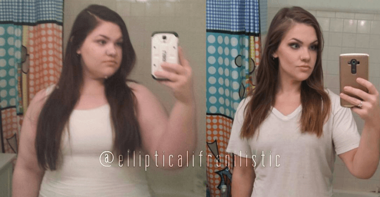 Kristina Guice turun berat badan 45 kg