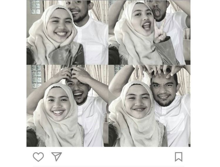 Postingan Fakhrul dengan seorang gadis