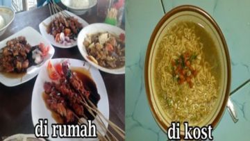 Tinggal di Rumah dan di Kost Itu Bedanya Bukan Main, 15 Foto Ini Didedikasikan untuk Anak Rantau!