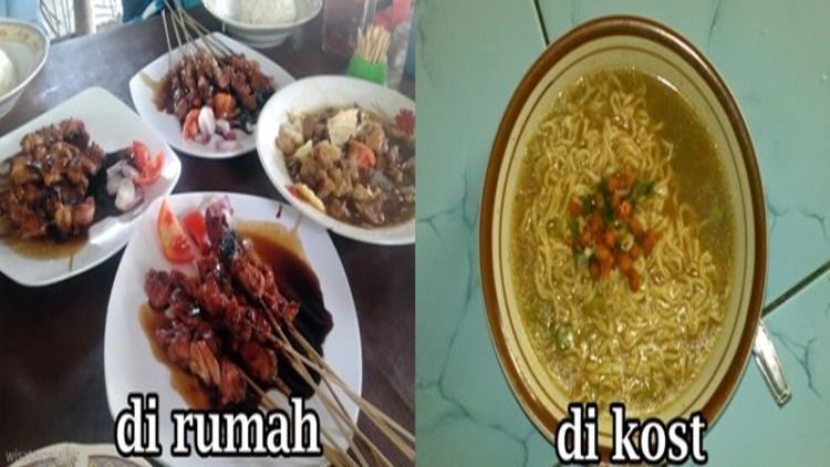 Tinggal di Rumah dan di Kost Itu Bedanya Bukan Main, 15 Foto Ini Didedikasikan untuk Anak Rantau!