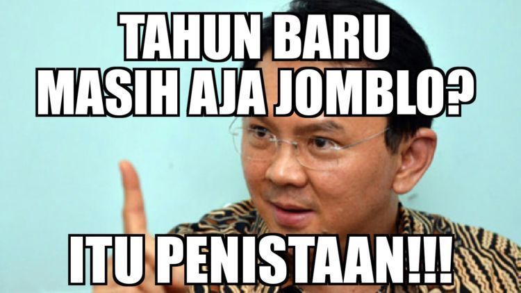 12 Meme dari Orang-Orang Paling Hits di 2016, Buat Kamu yang Gagal Melepas Status Jomblo Tahun Ini