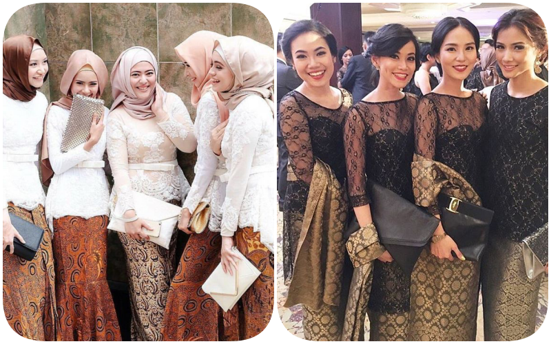 18 Inspirasi Kebaya Seragam Buat Dipakai Bareng Teman. Agar Makin Kompak dan Sayang ‘Kan?