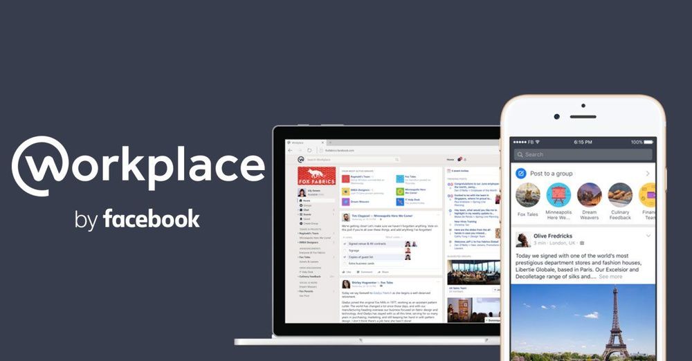 Workplace bekerjasama dengan facebook