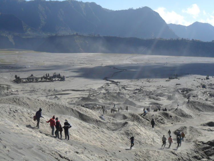 Akar gaib di Bromo