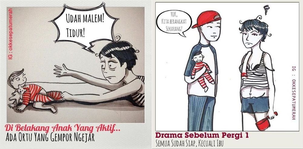 16 Ilustrasi Lucu Tentang Ibu Hamil Newbie oleh Okke ‘Sepatumerah’. Hayo, Siapa Sepakat?