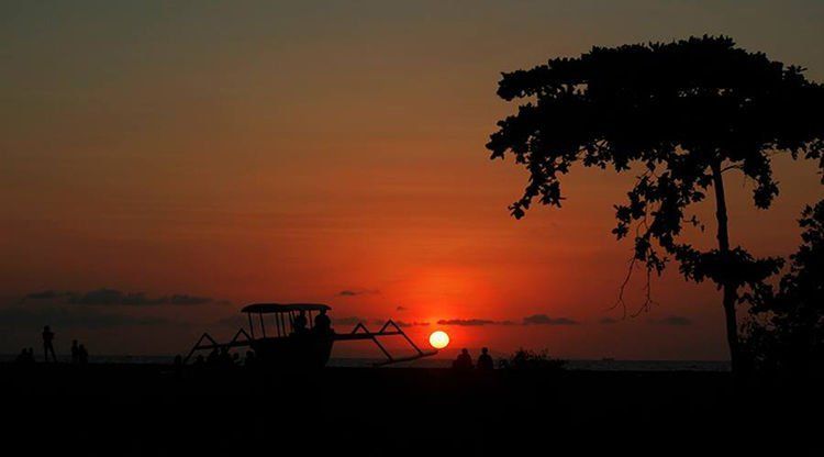 senja di lombok