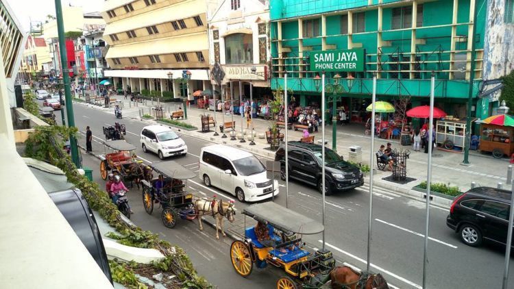 malioboro tampak atas