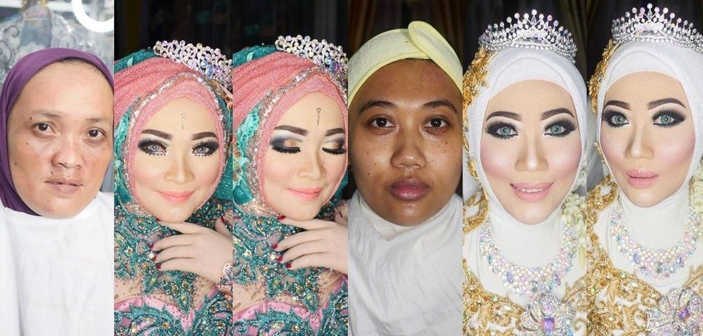 9 Video Make Up Ajaib A la Khadijah  Az Zahra  Muka Pas 