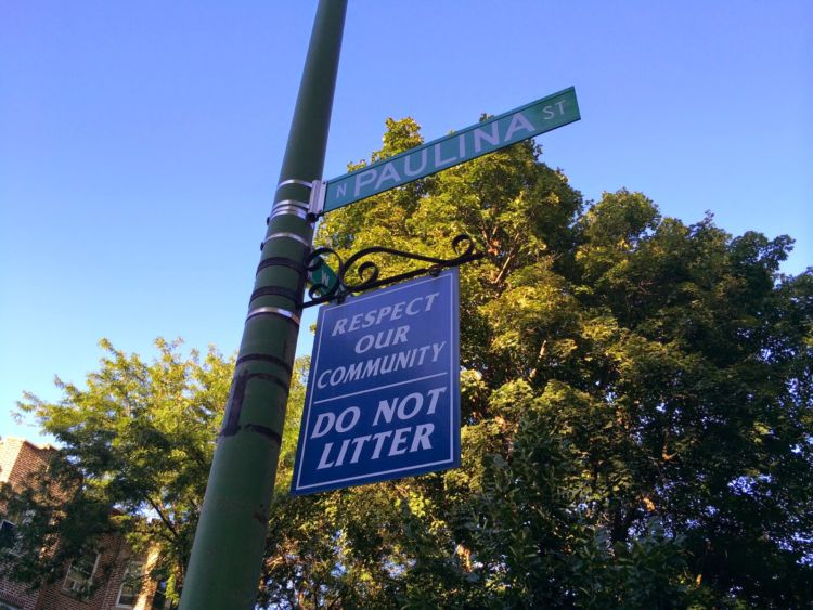 no littering