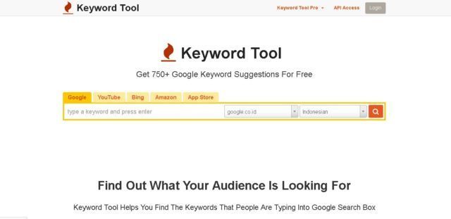 keywordtool.io