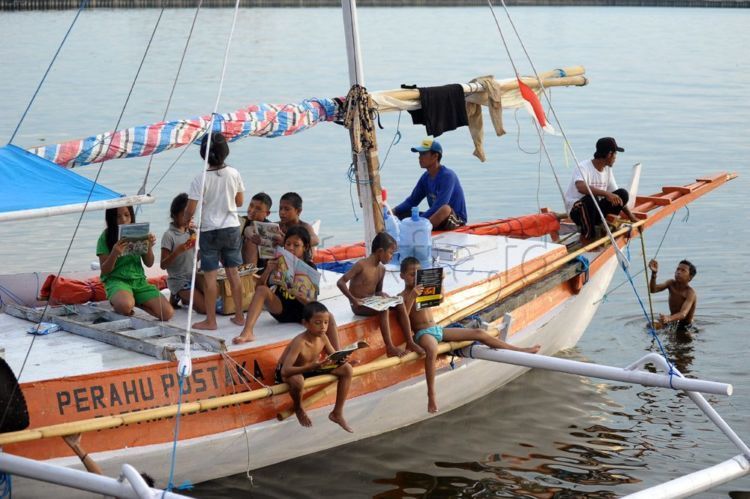 perahu ajaib milik warga Sulawesi Barat