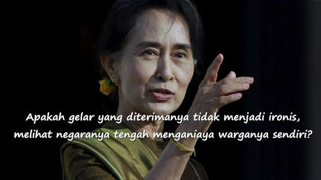 Aung San Suu Kyi dikritik habis-habisan atas sikap bungkap pemerintahannya menyangkut isu ini