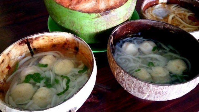 bakso di batok kelapa kalau ini