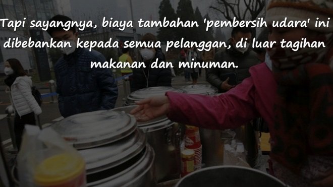 sedih gara-gara polusi, sedih gara-gara harga makanan naik pula