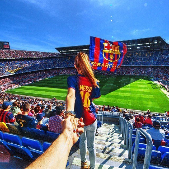 The Camp Nou Stadium Barcelona