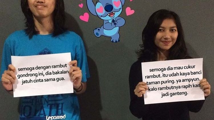 Januari Belum Berakhir, Cari Deh Pasangan yang Punya Doa Unik Buat Bikin Foto Ala #Tukerandoa Ini!