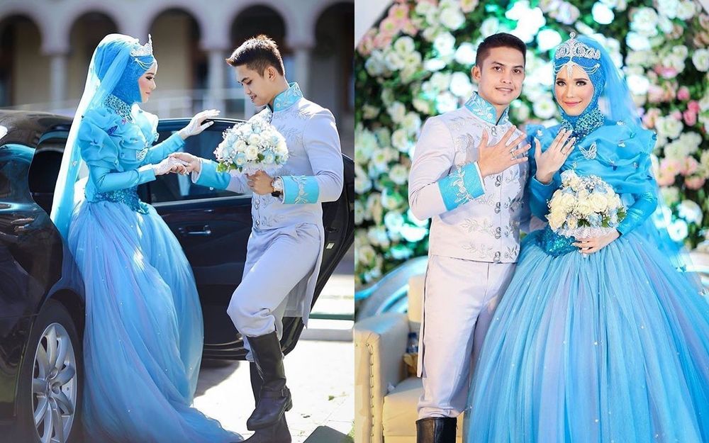 Resepsi Unik Nan Mewah Ala Cinderella Berhijab. 16 Foto Ini Menunjukkan Totalitas Fairy Tale Tanpa Batas