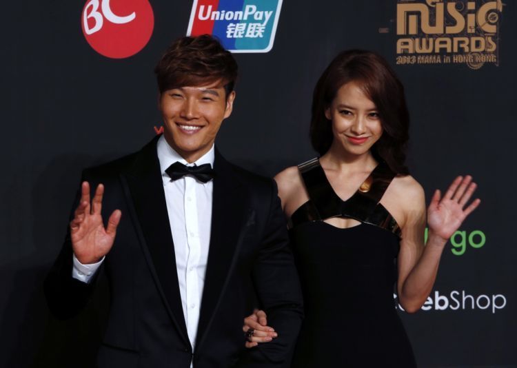 Song Ji Hyo dan Kim Jong Kook