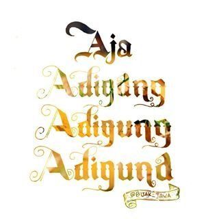 Ojo Adigang, Adigung, Adiguno