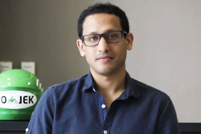 Nadiem Makariem; CEO Go-Jek