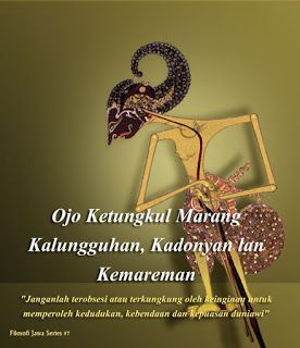 Ojo Ketungkul Marang Kalungguhan, Kadonyan Lan Kemareman