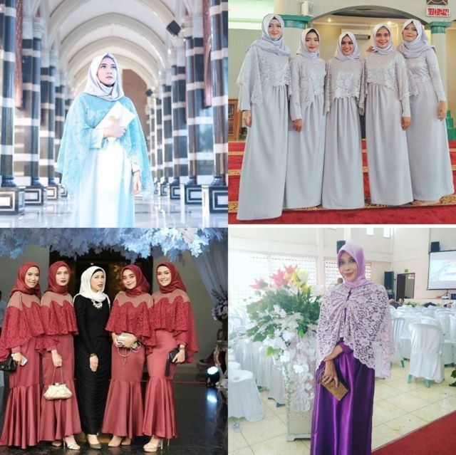 Tampil Trendi Nggak Harus Terbuka, 9 Inspirasi Kebaya Model Cape Menutup Dada Ini Layak Coba