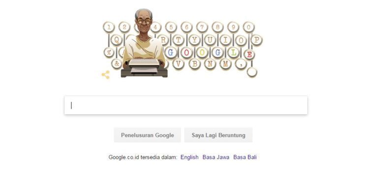 google-doodle-hari-lahir-pramodya-ananta-toer-ke-92