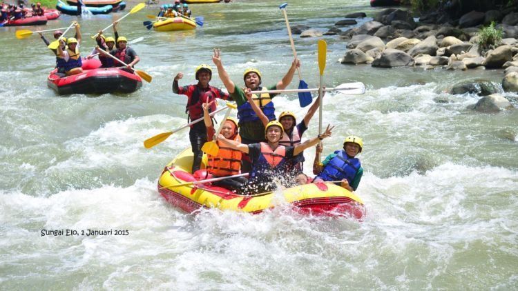 5 Hal Mengesankan Rafting di Sungai Elo