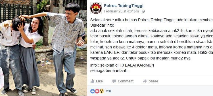 Perayaan Ulang Tahun Pakai Telur Busuk Makan Korban, Seorang Siswa Sampai Buta Karena Kena Matanya