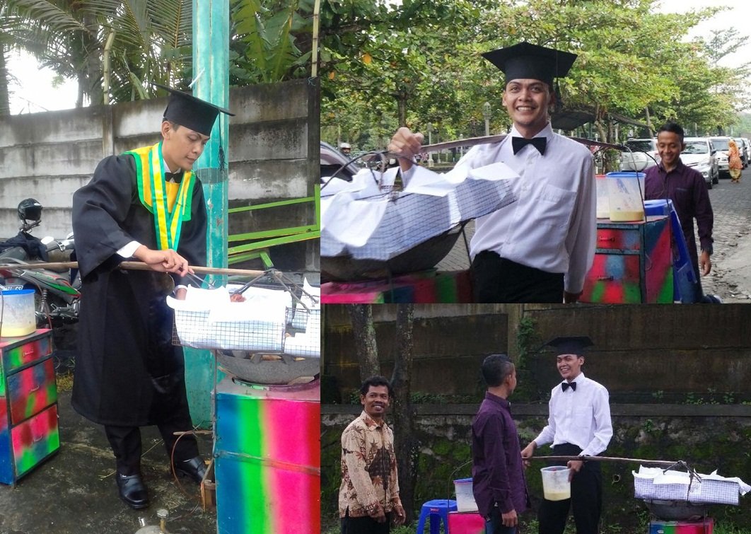 Berkaca dari Kisah Asnawi, Mampu Selesaikan Kuliah Sarjana Berkat Jual Gorengan Keliling