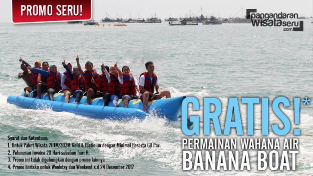 Serunya Banana Boat Gratisan Bray