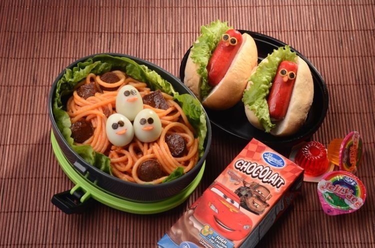 bird nest bento