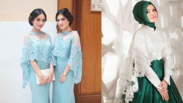 Tampil Trendi Nggak Harus Terbuka, 9 Inspirasi Kebaya Model Cape Menutup Dada Ini Layak Coba