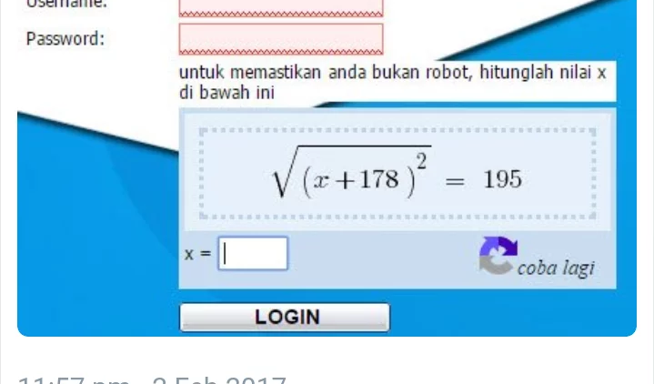 Captcha Dikti Emang Bikin Pusing, Tapi 10 Captcha Ini Juga Nggak Kalah Bikin Sengsara