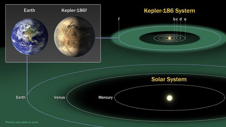 Bumi dan Kepler-186f