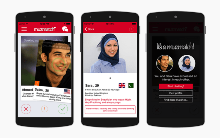 Udah ada aplikasi dating online khusus muslim