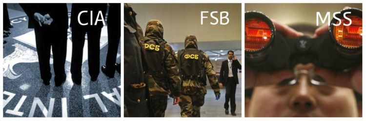 CIA yang serba rahasia, FSB yang terang-terangan, dan MSS yang pelan tapi pasti