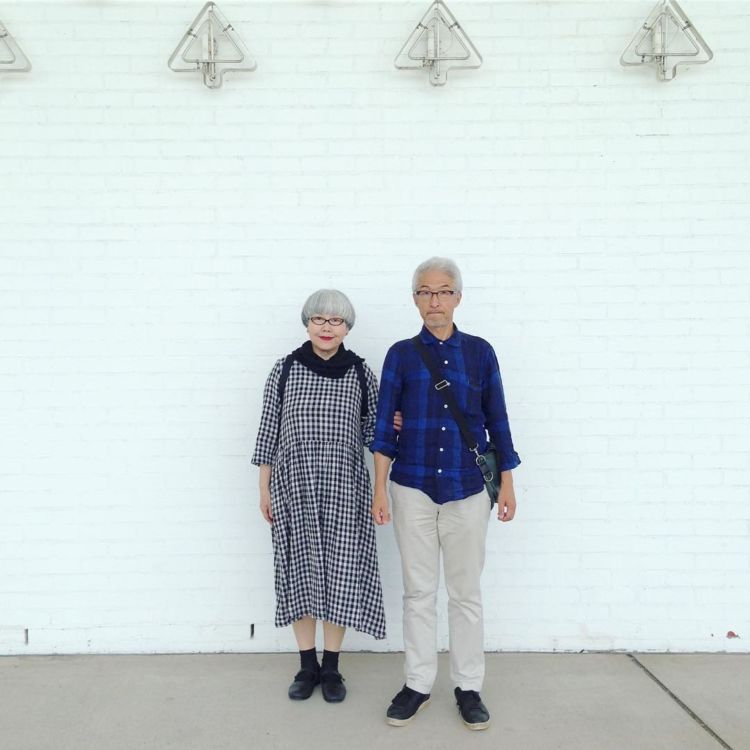 Inilah 13 Foto Super Stylish Pasangan Kakek-Nenek dari Jepang. Selebgram Mah.... Lewat!