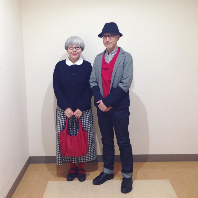 Inilah 13 Foto Super Stylish Pasangan Kakek-Nenek dari Jepang. Selebgram Mah.... Lewat!