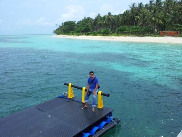 Pulau Ketawai, Bangka Tengah, Bangka.