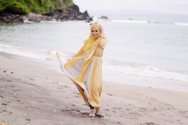 baju pantai wanita hijab